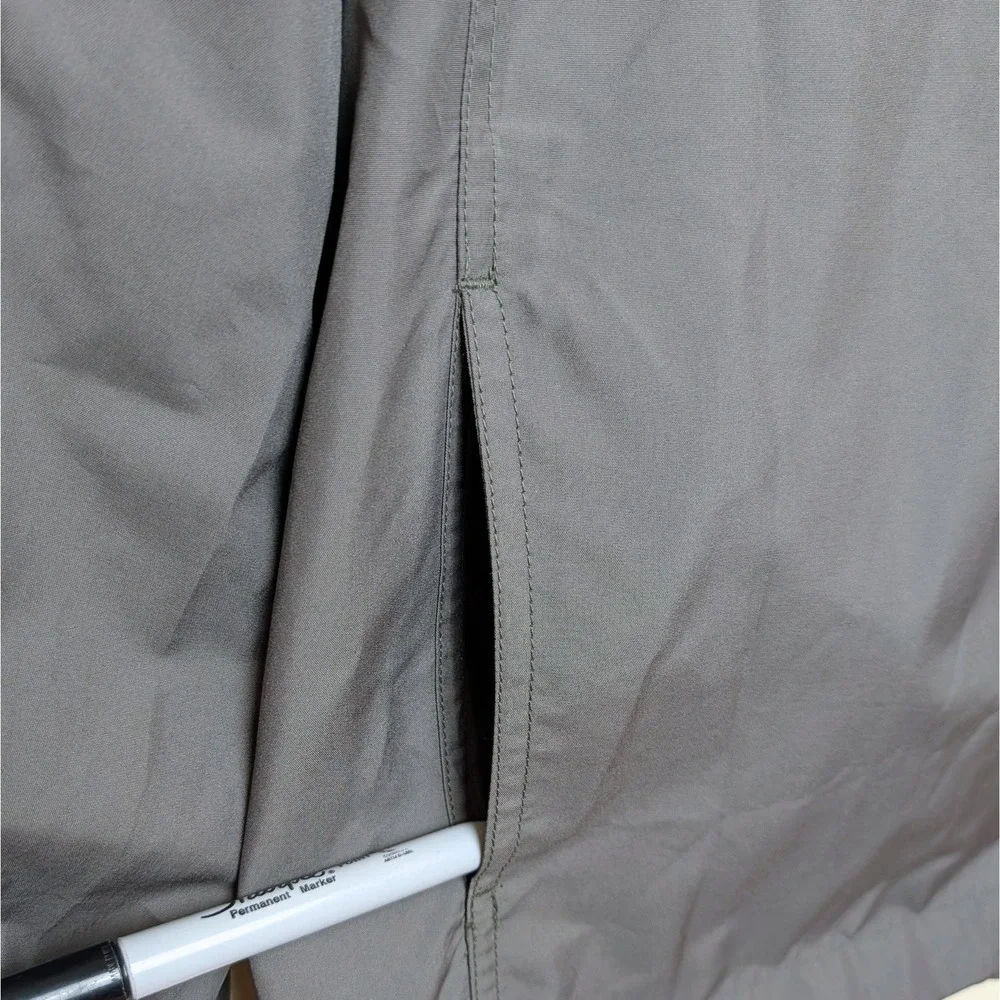 Vintage Banana‎ Republic Jacket Minimalist Zip Tech Windbreaker Pouch 2000 NWT M